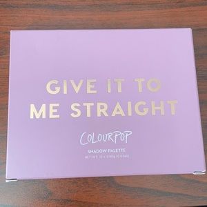 Colourpop Give It to Me Straight palette